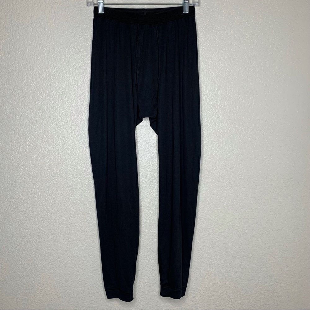 Patagonia Vintage Men’s Capilene Black Underwear Baselayer Pants, Sz Small - Picture 6 of 10
